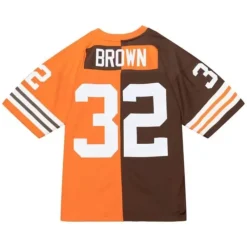 Jerseys Mitchell & Ness -Split Legacy Jim Brown Cleveland Browns 1963 Jersey