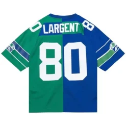 Jerseys Mitchell & Ness -Split Legacy Steve Largent Seattle Seahawks 1985 Jersey