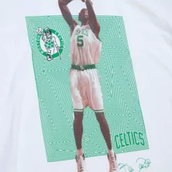 Apparel Mitchell & Ness T-Shirts & Tops-Star Maze Tee Boston Celtics Kevin Garnett