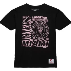 Apparel Mitchell & Ness T-Shirts & Tops-Striker Tee Inter Miami Cf