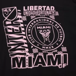 Apparel Mitchell & Ness T-Shirts & Tops-Striker Tee Inter Miami Cf