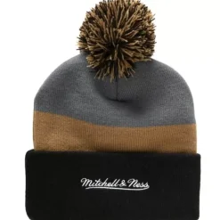 Headwear Mitchell & Ness -Stripe Pom Knit Vegas Golden Knights