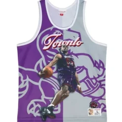 Apparel Mitchell & Ness T-Shirts & Tops-Sublimated Player Tank Toronto Raptors Vince Carter