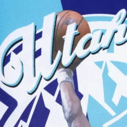 Apparel Mitchell & Ness T-Shirts & Tops-Sublimated Player Tank Utah Jazz Karl Malone