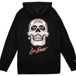 Apparel Mitchell & Ness Hoodies & Sweatshirts-Sugar Skull Hoodie Chicago Bulls