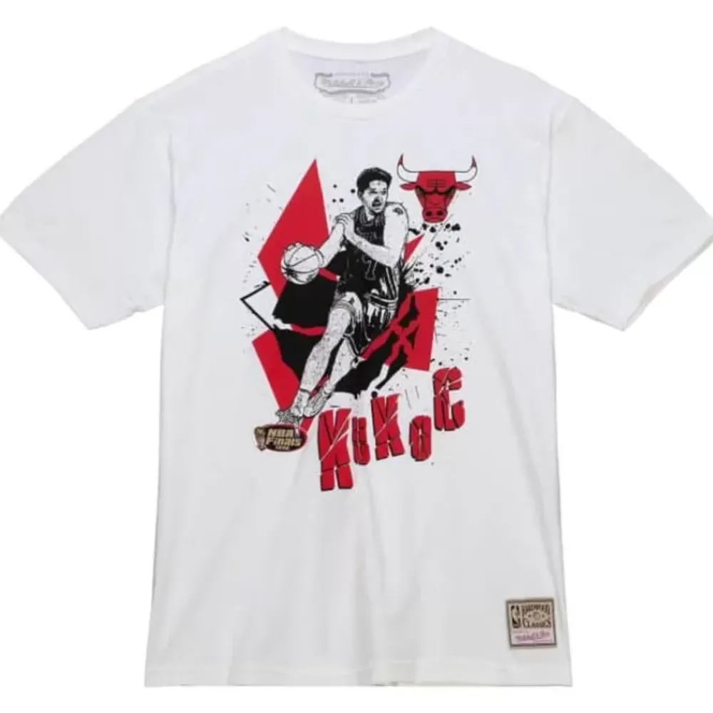 Apparel Mitchell & Ness T-Shirts & Tops-Suite Sensations Tee Chicago Bulls Toni Kukoc
