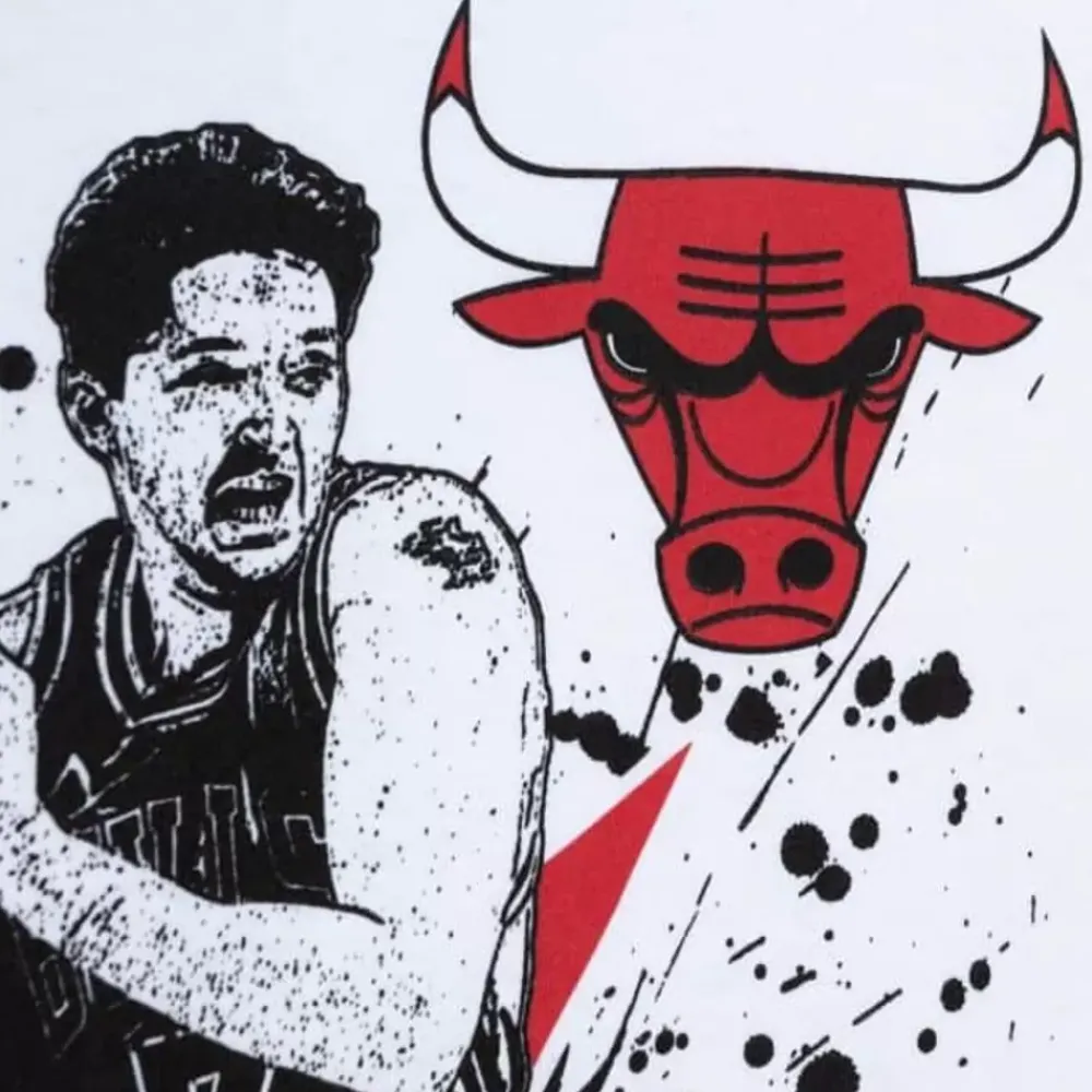 Apparel Mitchell & Ness T-Shirts & Tops-Suite Sensations Tee Chicago Bulls Toni Kukoc