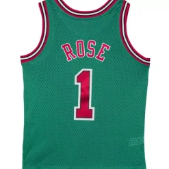 Apparel Mitchell & Ness Big Kids-Swingman Derrick Rose Chicago Bulls Jersey