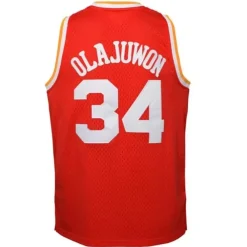 Apparel Mitchell & Ness Big Kids-Swingman Hakeem Olajuwon Houston Rockets Road 1993-94 Jersey