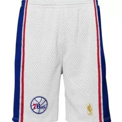 Apparel Mitchell & Ness Big Kids-Swingman Philadelphia 76Ers Home 1996-97 Shorts
