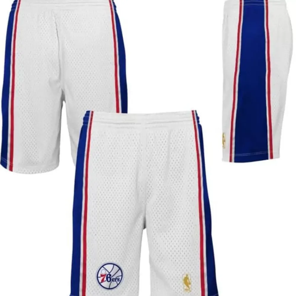 Apparel Mitchell & Ness Big Kids-Swingman Philadelphia 76Ers Home 1996-97 Shorts