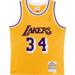 Apparel Mitchell & Ness Big Kids-Swingman Shaquille O'Neal Los Angeles Lakers Home 1996-97 Jersey