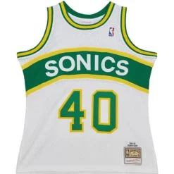 Jerseys Mitchell & Ness -Swingman Shawn Kemp Seattle Supersonics Home 1994-95 Jersey