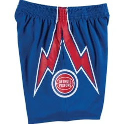 Shorts Mitchell & Ness -Swingman Shorts Detroit Pistons Road 1978-79