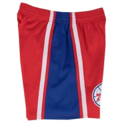 Shorts Mitchell & Ness -Swingman Shorts Philadelphia 76Ers Road 1996-97