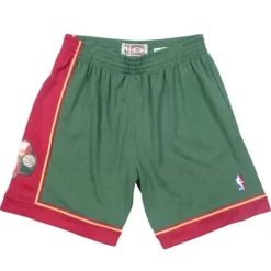 Shorts Mitchell & Ness -Swingman Shorts Seattle Supersonics Road 1995-96
