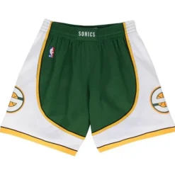Shorts Mitchell & Ness -Swingman Shorts Seattle Super Sonics Road 2007-08
