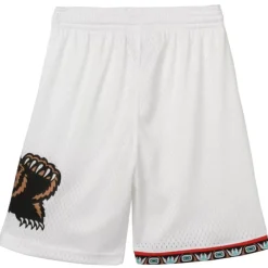 Apparel Mitchell & Ness Big Kids-Swingman Vancouver Grizzlies Home Shorts