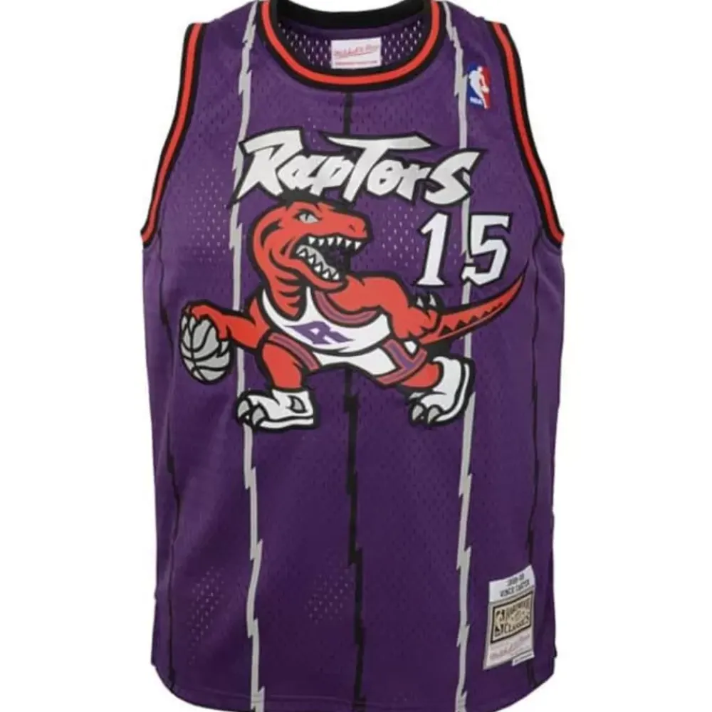 Apparel Mitchell & Ness Big Kids-Swingman Vince Carter Toronto Raptors Road 1998-99 Jersey