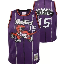Apparel Mitchell & Ness Big Kids-Swingman Vince Carter Toronto Raptors Road 1998-99 Jersey