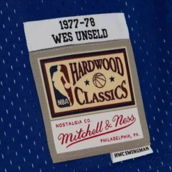 Jerseys Mitchell & Ness -Swingman Wes Unseld Washington Bullets 1977-78 Jersey