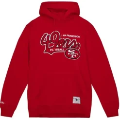 Apparel Mitchell & Ness Hoodies & Sweatshirts-Tailsweep Hoody San Francisco 49Ers