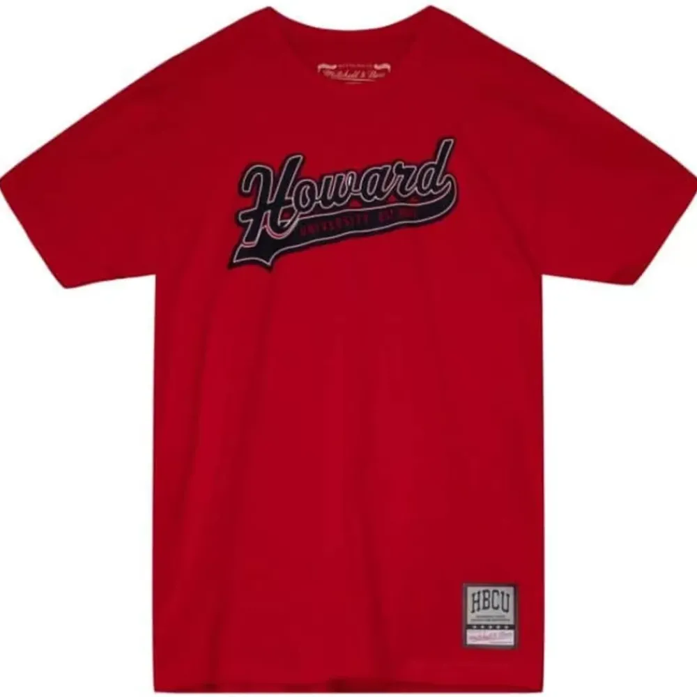 Apparel Mitchell & Ness T-Shirts & Tops-Tailsweep Tee Howard University