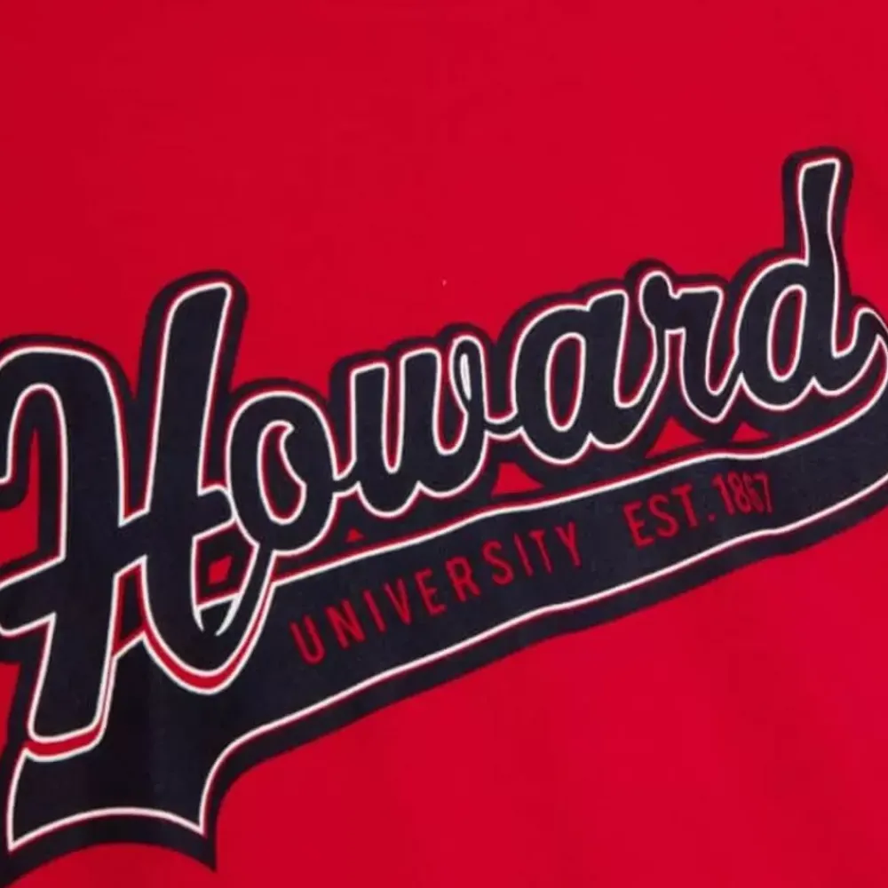 Apparel Mitchell & Ness T-Shirts & Tops-Tailsweep Tee Howard University