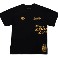 Apparel Mitchell & Ness T-Shirts & Tops-Tde X Br Remix Ss Tee Los Angeles Lakers
