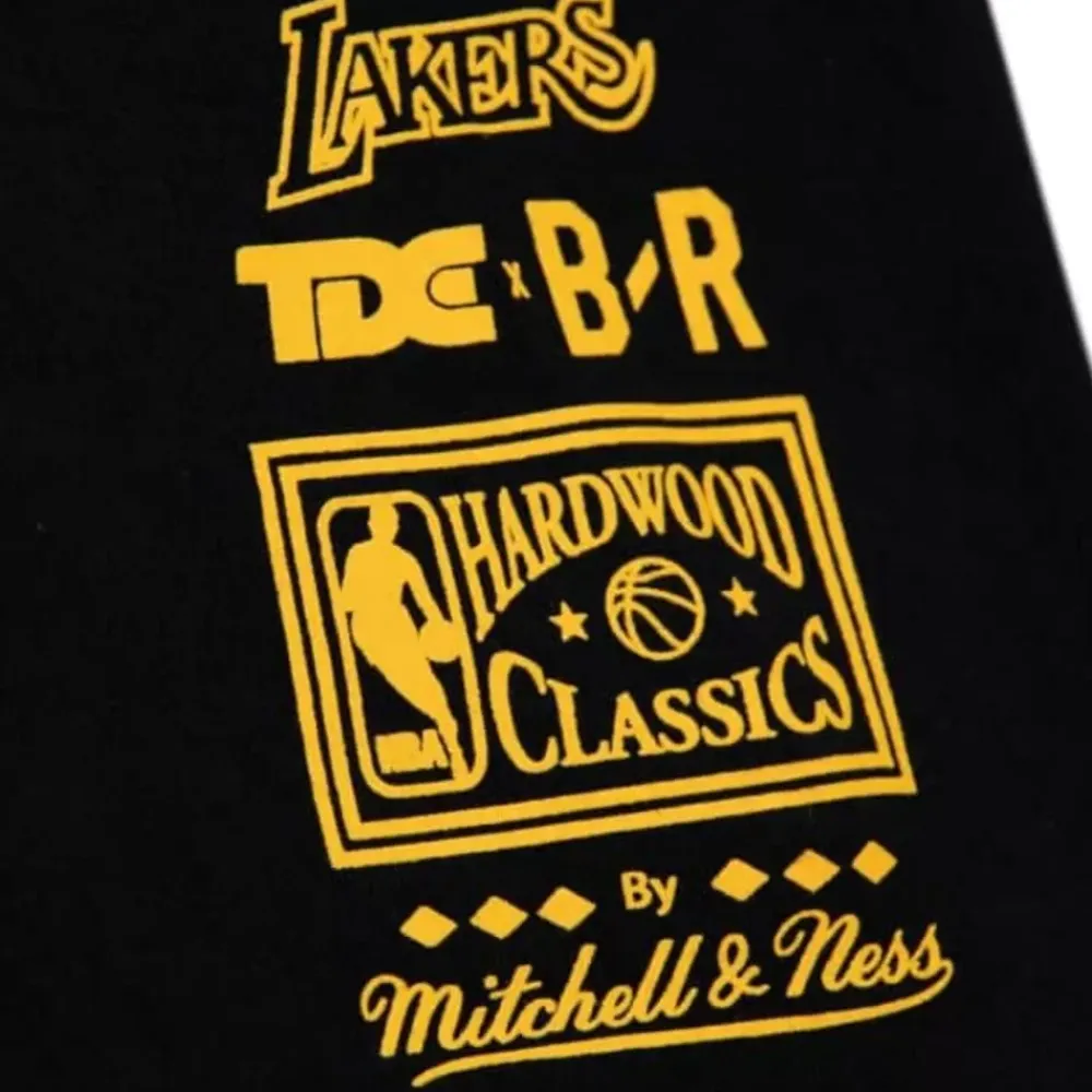 Apparel Mitchell & Ness T-Shirts & Tops-Tde X Br Remix Ss Tee Los Angeles Lakers
