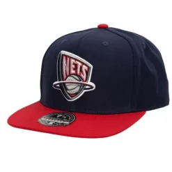 Headwear Mitchell & Ness -Team 2 Tone 2.0 Fitted Hwc New Jersey Nets