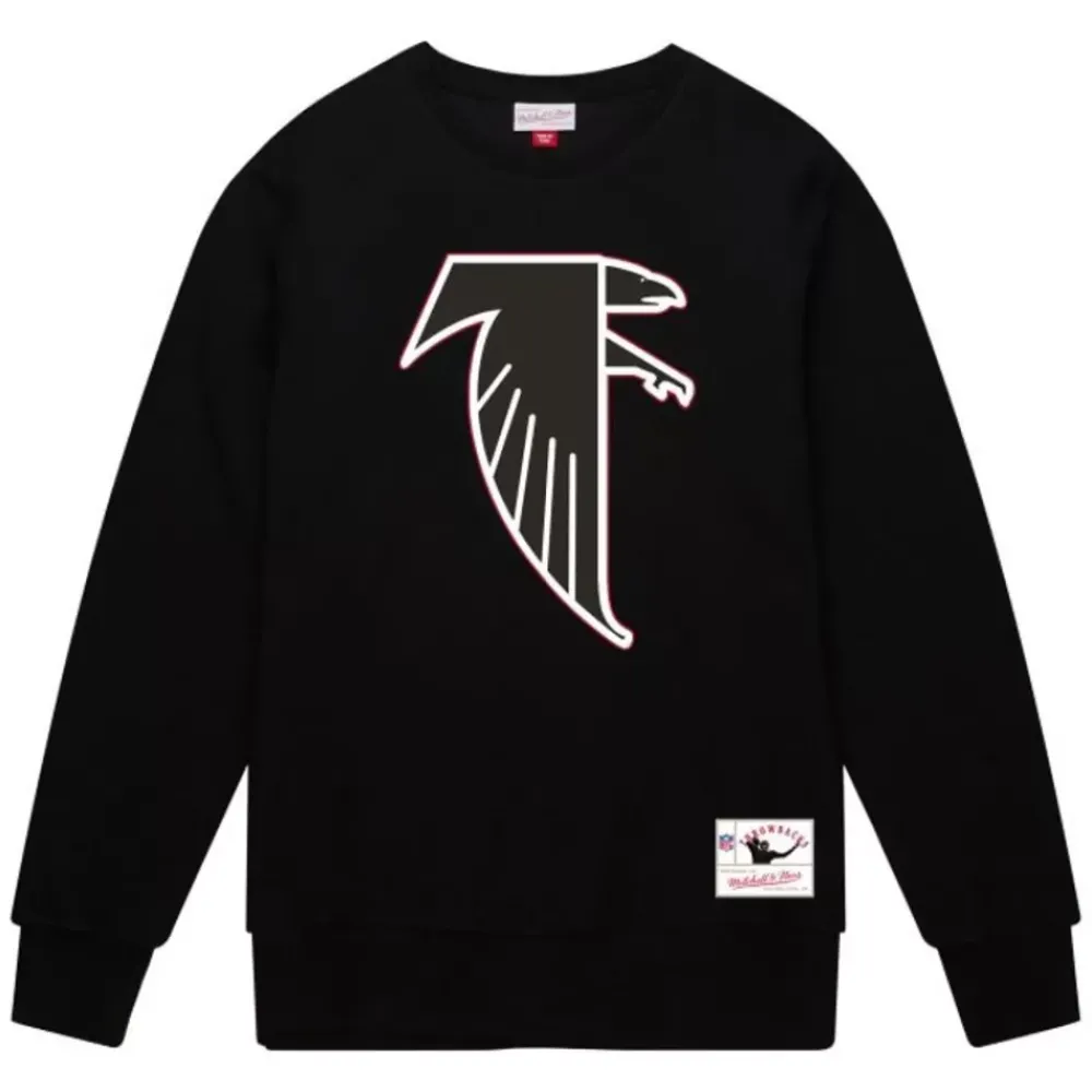 Apparel Mitchell & Ness Hoodies & Sweatshirts-Team Basic 2 Crew Atlanta Falcons
