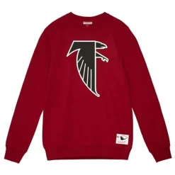 Apparel Mitchell & Ness Hoodies & Sweatshirts-Team Basic 3 Crew Atlanta Falcons