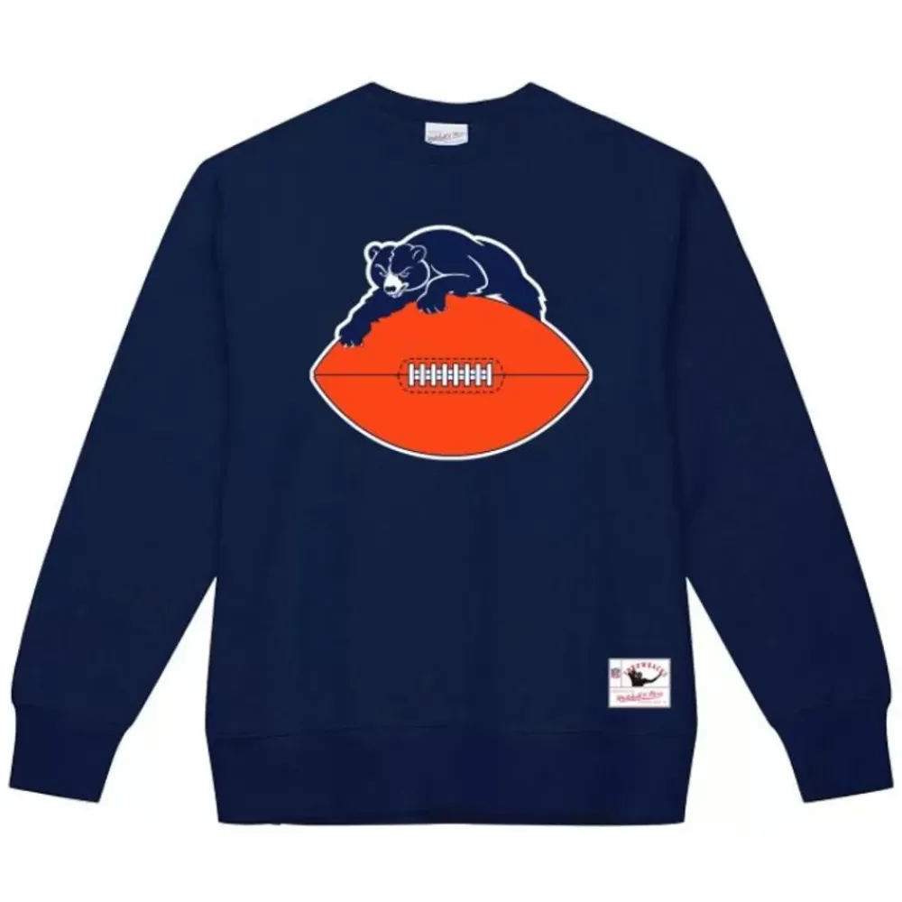 Apparel Mitchell & Ness Hoodies & Sweatshirts-Team Basic 2 Crew Chicago Bears