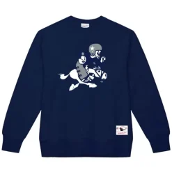 Apparel Mitchell & Ness Hoodies & Sweatshirts-Team Basic 1 Crew Dallas Cowboys