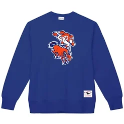 Apparel Mitchell & Ness Hoodies & Sweatshirts-Team Basic 2 Crew Denver Broncos
