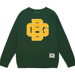 Apparel Mitchell & Ness Hoodies & Sweatshirts-Team Basic 2 Crew Green Bay Packers