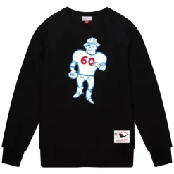 Apparel Mitchell & Ness Hoodies & Sweatshirts-Team Basic 2 Crew Houston Oilers
