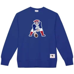 Apparel Mitchell & Ness Hoodies & Sweatshirts-Team Basic 1 Crew New England Patriots