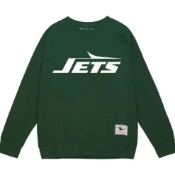 Apparel Mitchell & Ness Hoodies & Sweatshirts-Team Basic 2 Crew New York Jets