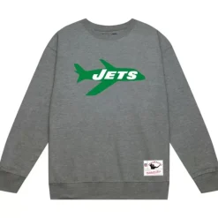 Apparel Mitchell & Ness Hoodies & Sweatshirts-Team Basic 1 Crew New York Jets