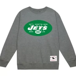 Apparel Mitchell & Ness Hoodies & Sweatshirts-Team Basic 3 Crew New York Jets