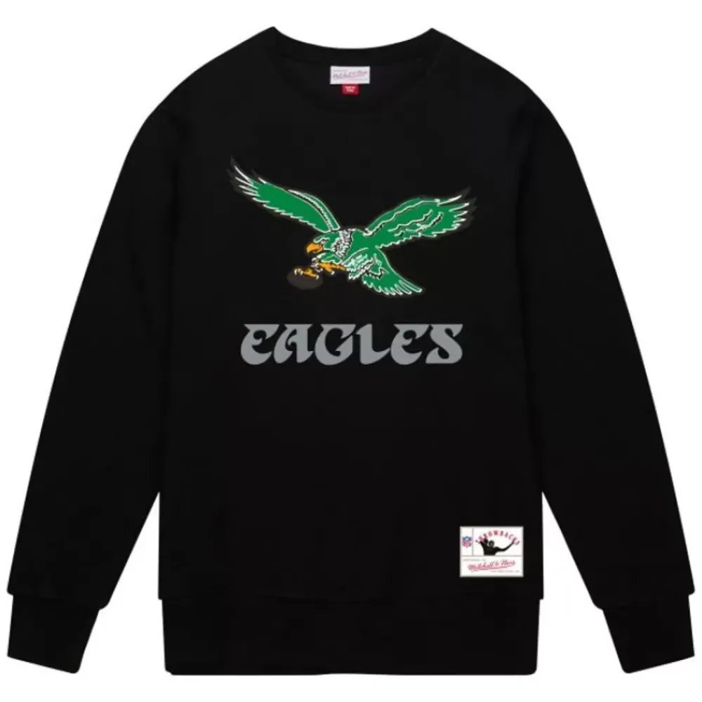 Apparel Mitchell & Ness Hoodies & Sweatshirts-Team Basic 2 Crew Philadelphia Eagles