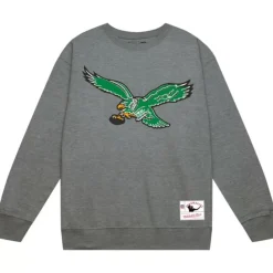 Apparel Mitchell & Ness Hoodies & Sweatshirts-Team Basic 1 Crew Philadelphia Eagles