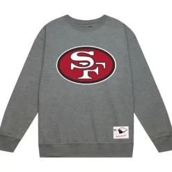 Apparel Mitchell & Ness Hoodies & Sweatshirts-Team Basic 1 Crew San Francisco 49Ers