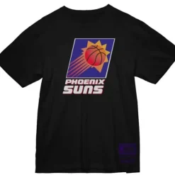 Apparel Mitchell & Ness T-Shirts & Tops-Team Basic 2 Tee Phoenix Suns