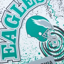 Apparel Mitchell & Ness T-Shirts & Tops-Team Burst Sublimated S/S Tee Philadelphia Eagles