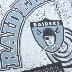 Apparel Mitchell & Ness T-Shirts & Tops-Team Burst Sublimated S/S Tee Oakland Raiders