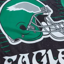 Apparel Mitchell & Ness Jackets & Outerwear-Team Burst Warm Up Jacket Philadelphia Eagles