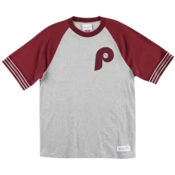 Apparel Mitchell & Ness T-Shirts & Tops-Team Captain Tee Philadelphia Phillies